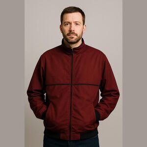 Cutter & Buck WeatherTec Jacket - Men's XL - Red Lightweight